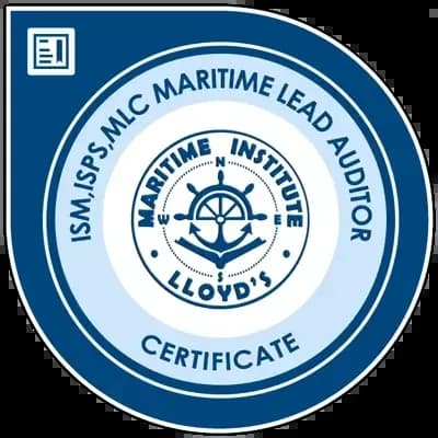 Maritime Lead Auditor Badge — Capt. Ajith U Fernando
